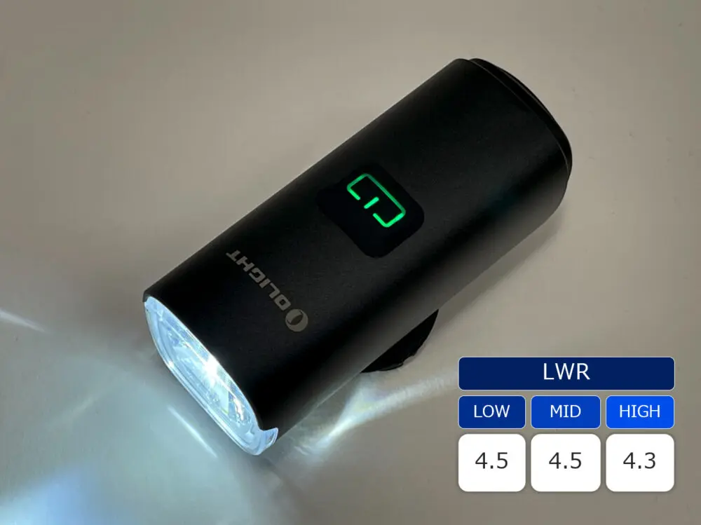 ルーメン実測レビュー】 OLIGHT RN400 【ルーメン実測レビュー