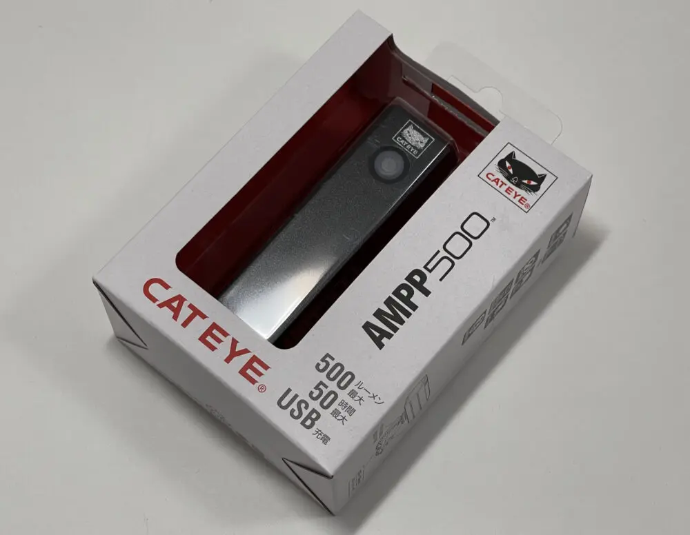 ルーメン実測レビュー】 Cateye (キャットアイ) AMPP500 - Digital